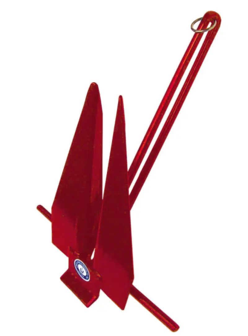 669-11-RD Greenfield Fluke Slip Ring 11Lb Red - Boat Anchor
