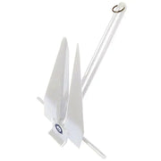 White boat anchor on 669-11-W Greenfield Fluke Slip Ring 11Lb for easy securing