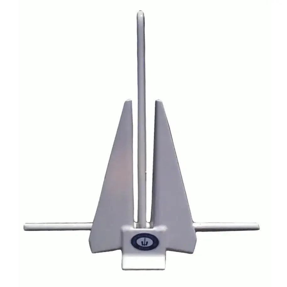 White boat anchor with fluke slip ring for secure anchoring in Greenfield Fluke Slip Ring 6Lb