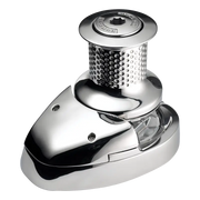 Lewmar Kit V4 Gd 12V 203 chrome winch with textured spool