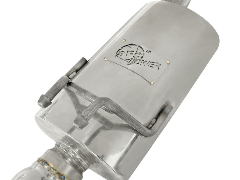 aFe 49-36610 aFe Takeda Exhaust 2.5in Dia 304SS Axle-Back w/Polished Tip 06-11 Honda Civic EX Sedan L4 1.8L