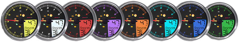 Koso Hd 05 4.5" Guage Chrome Bezel, Canbus Models