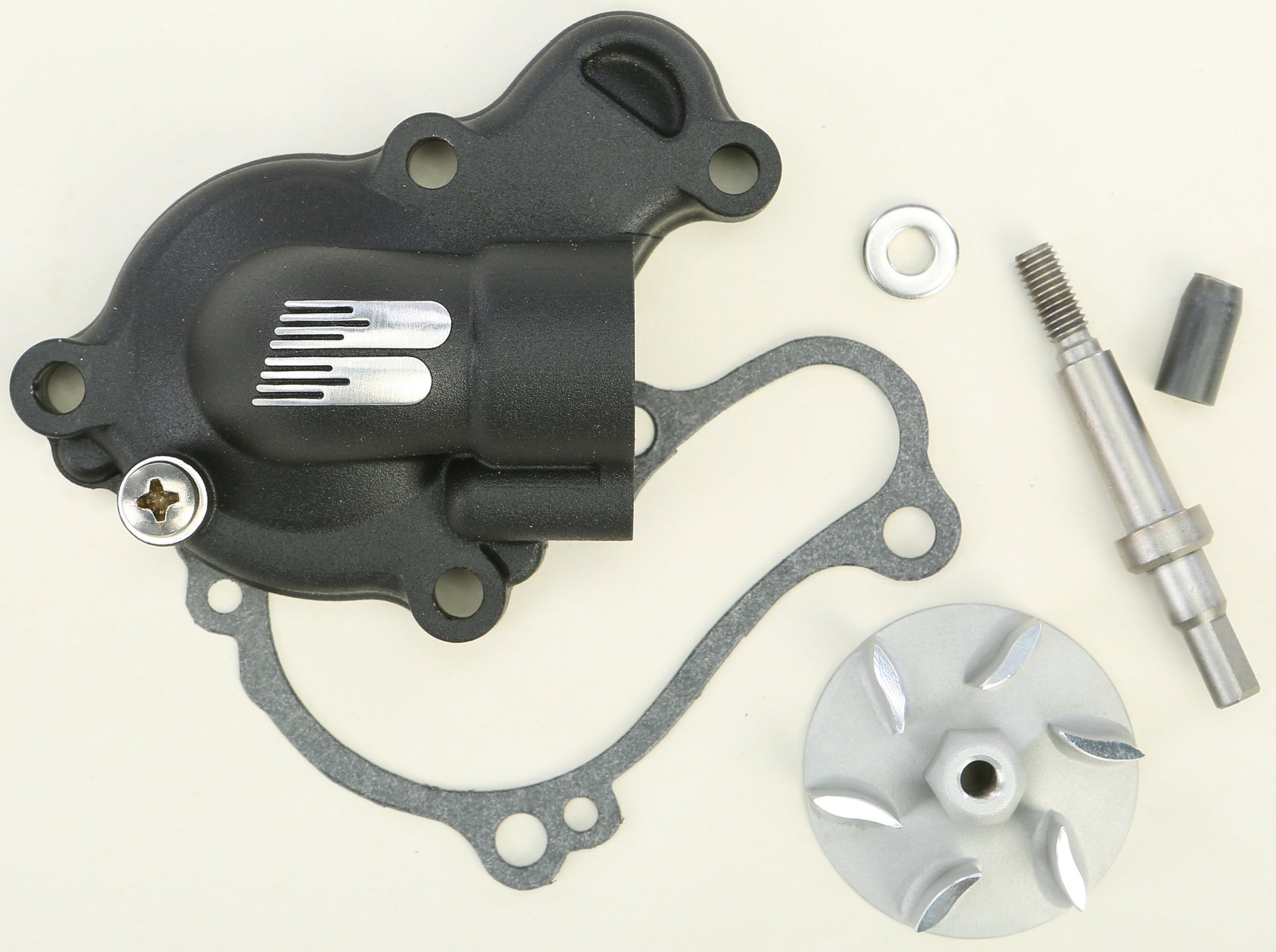 Boyesen Water Pump Cover Impeller Kit Engine WPK-38DB - Black