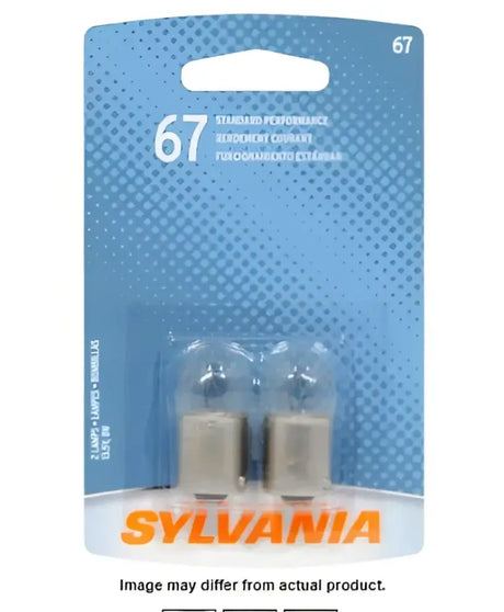 67.BP2 Sylvania 67 Bp 20 - License Plate Light Bulb