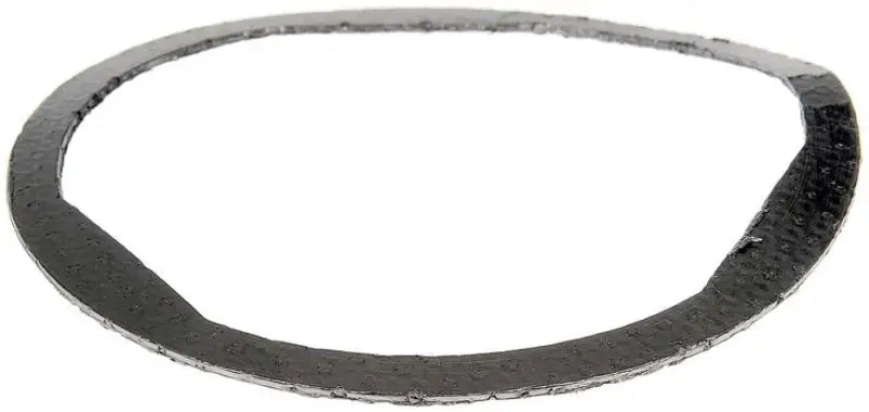 Crushed dark gray Dorman DPF gasket for exhaust, perfect for DPF gasket replacements