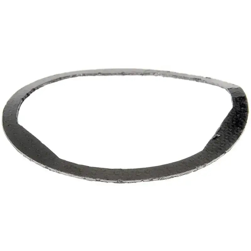 Crushed dark gray Dorman DPF gasket for exhaust, perfect for DPF gasket replacements