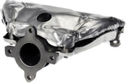 Silver Dorman exhaust manifold with heat shield from 674-985 Dorman Exhaust Manifold Kit