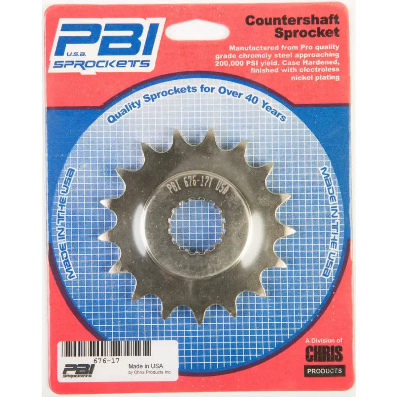 676-17 Front Cs Sprocket Steel 17t 520 Suz - Countershaft