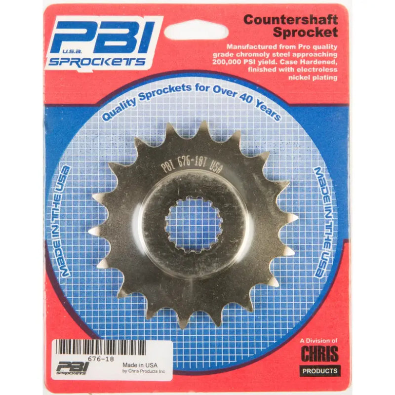 676-18 Front Cs Sprocket Steel 18t 520 Suz - Countershaft