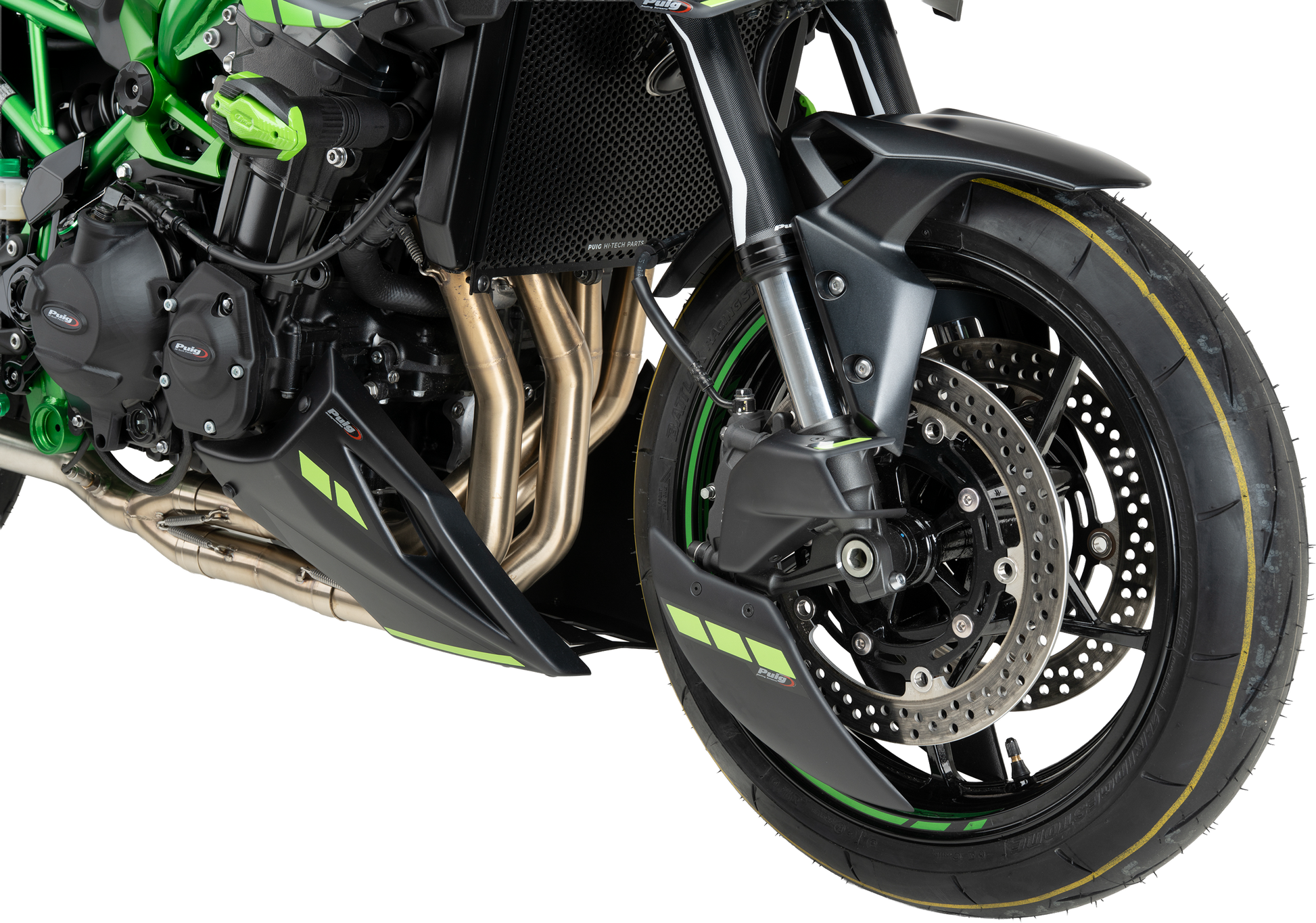 Puig Brake Cooler 22442J - Matte Black 2.0