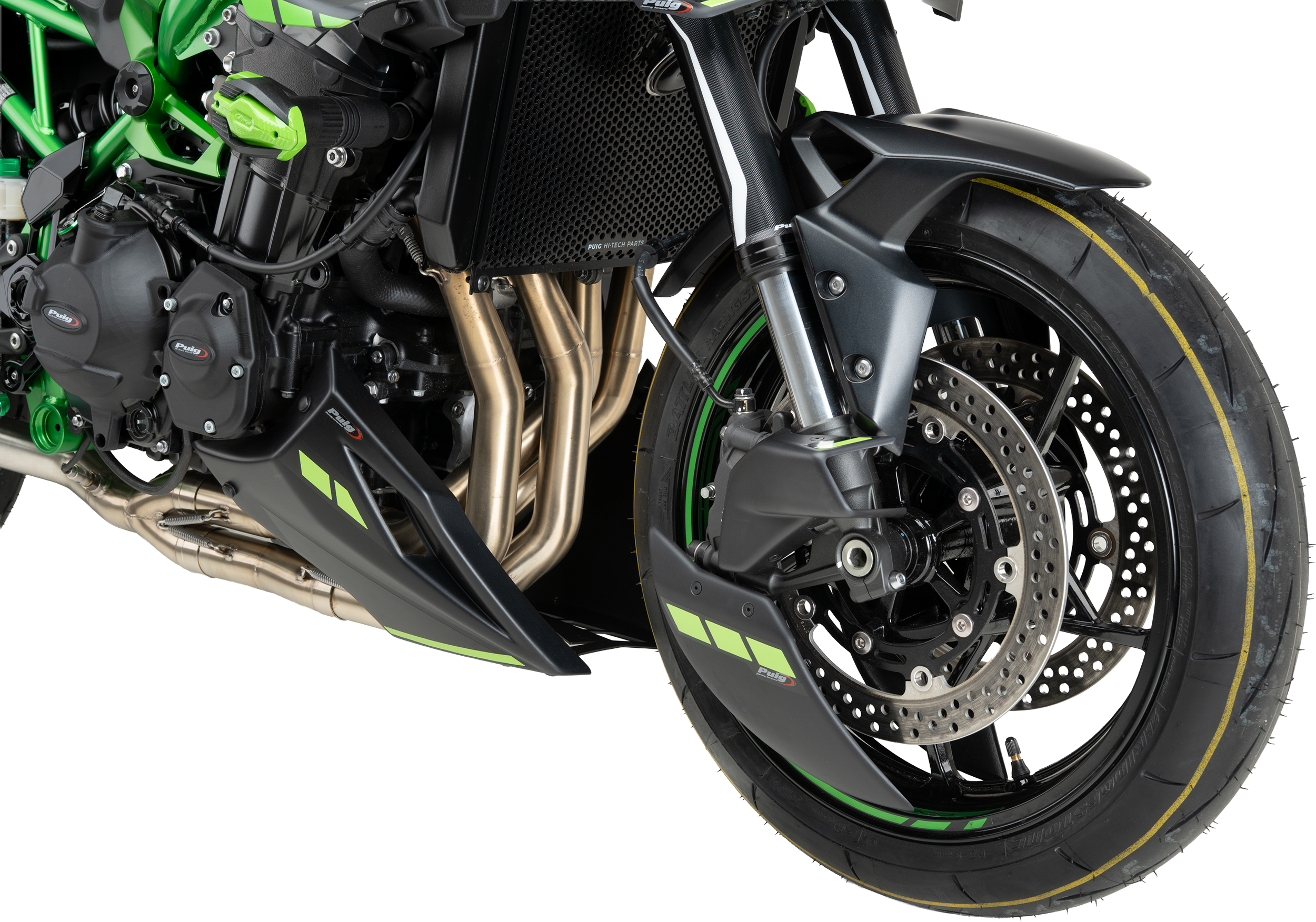 Puig Brake Cooler 22442J - Matte Black 2.0