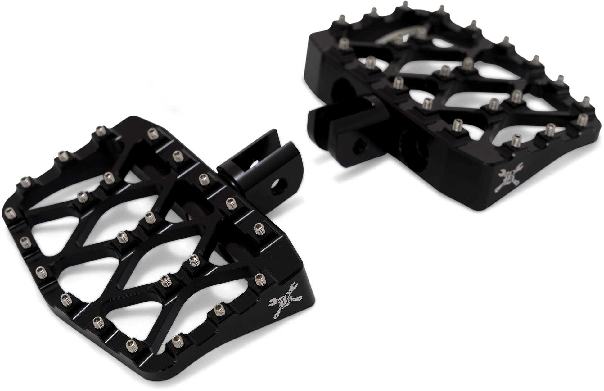 Burly Brand MX-Evolution Mini Floorboards Foot Controls B13-1019B - MX-Evolution M8 Softail