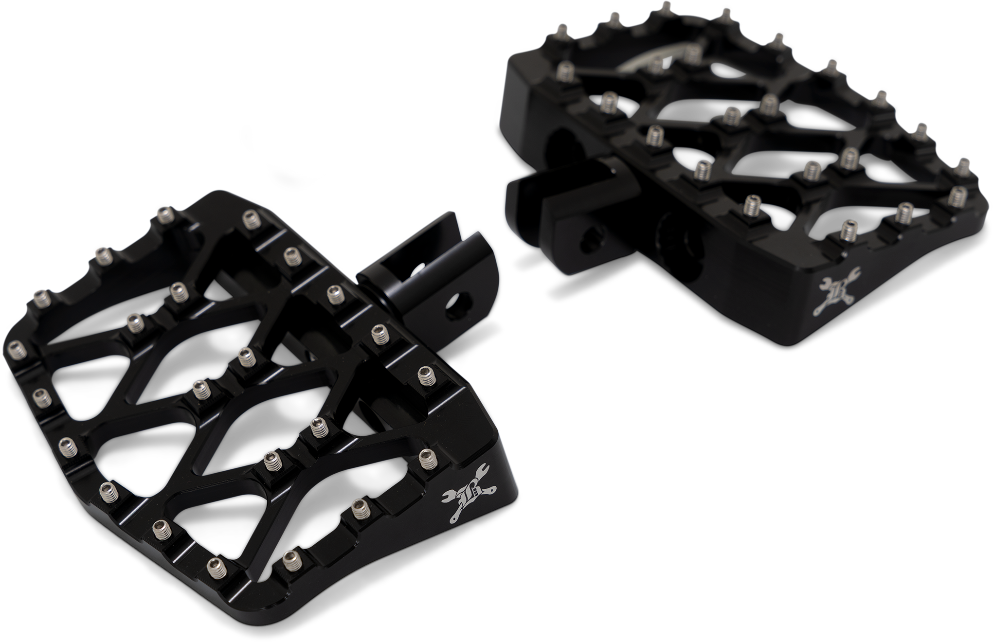 Burly Brand MX-Evolution Mini Floorboards Foot Controls B13-1019B - MX-Evolution M8 Softail
