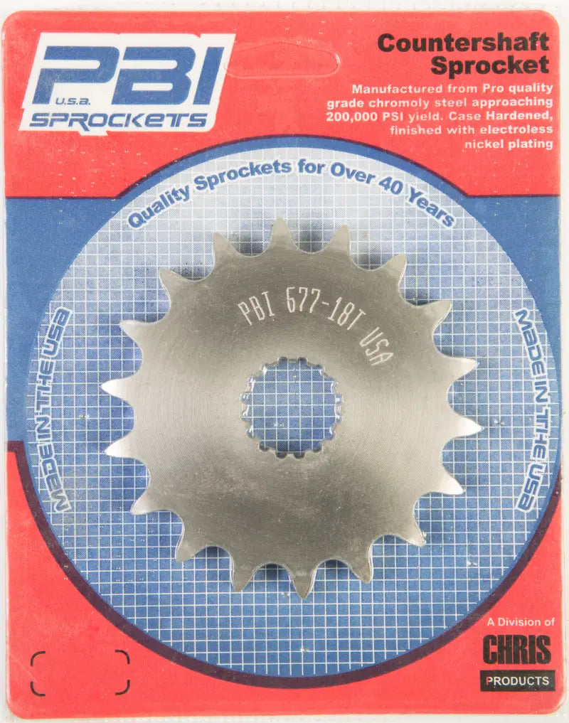 677-18 Front Cs Sprocket Steel 18t 530 Suz - Countershaft