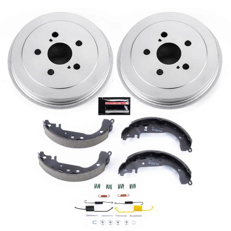 PowerStop KOE15463DK Power Stop 00-05 Toyota Celica Rear Autospecialty Drum Kit