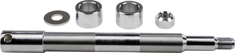 68-044A Chrome Front Axle W/Hrdware Fl Models 49 66