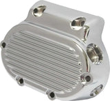 68-190 Trans End Cover 5 Speed Finned Chrome Big Twin 87 06