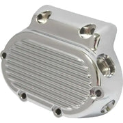 68-190 Trans End Cover 5 Speed Finned Chrome Big Twin 87 06