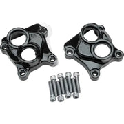 HARDDRIVE 68-321BK Twin Cam Tappet Cover Set Black