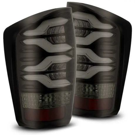 AlphaRex 680010 AlphaRex 16-20 Toyota Tacoma PRO-Series LED Tail Lights Jet Black