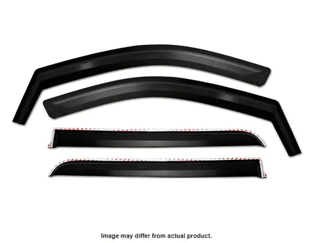 680221 Putco Element Matte Black Window Visors 2 