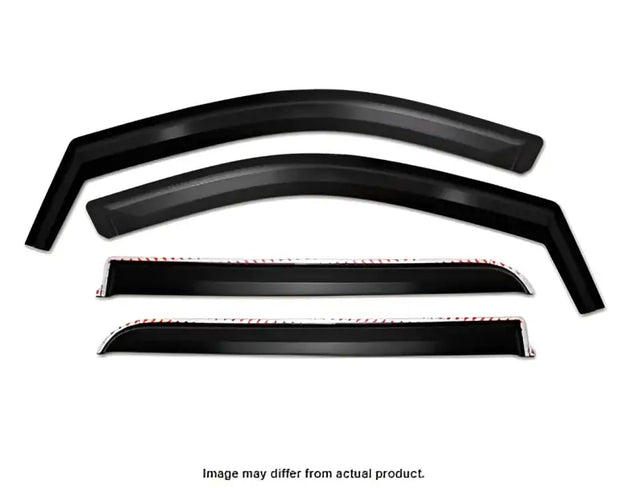 680221 Putco Element Matte Black Window Visors 2 