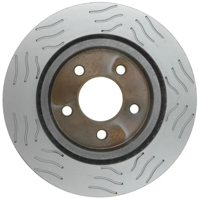 Raybestos Performance 680318PER slotted drilled brake rotor for better stopping power