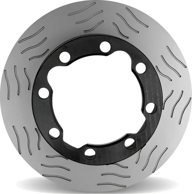 Slotted and drilled brake rotor 680318PER Raybestos Performance for better stopping power