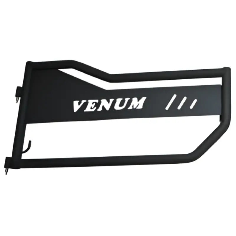 Black Venum kickboxing headgear with Ford Transit roof rack secure storage