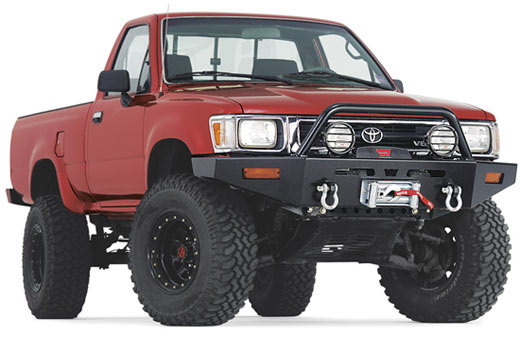 68450 Warn Industries Bumper One Piece Design 