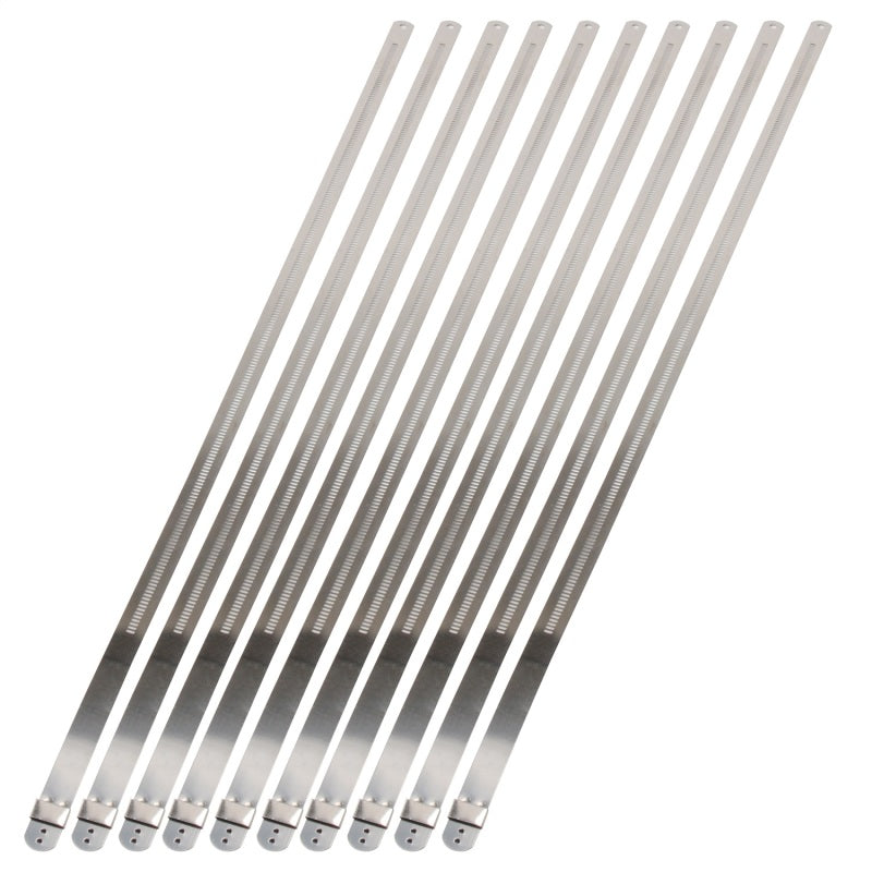 DEI 10213 DEI Stainless Steel Positive Locking Tie 1/2in (12mm) x 20in - 10 per pack