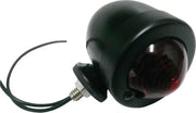 688063 Bullet Marker Light Black Red Lens Single Filament