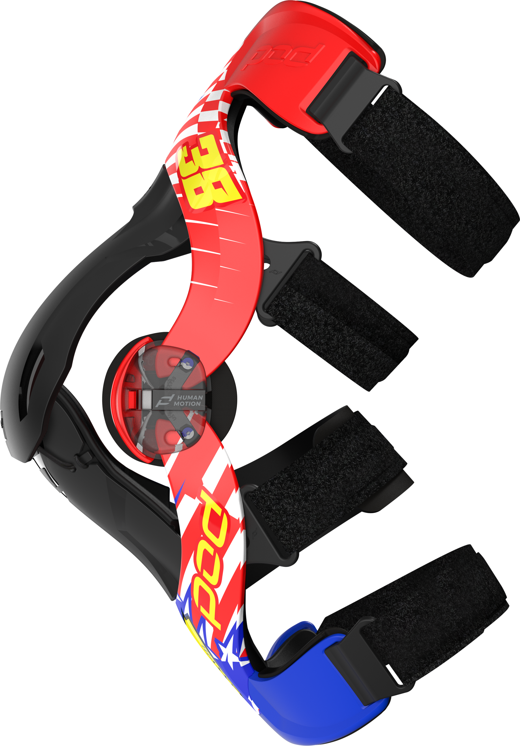 POD K4 V2.0 LE Knee Brace Guards/Braces K4027-Dble2-YTH - 2.0 PR Danger Boy Yth