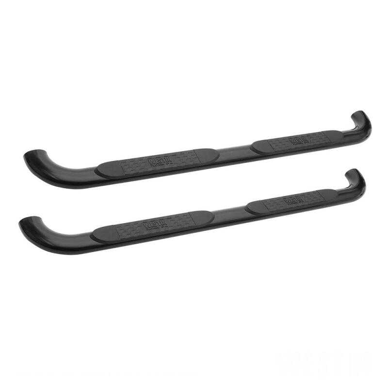 Westin 21-3825 Westin 2014-2018 Chevy Silverado 1500 Crew Cab (Body Mount) Platinum 4 Oval Nerf Step Bars - Black