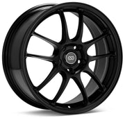 Enkei 460-890-6635BK Enkei PF01 18x9 5x114.3 35mm Offset 75 Bore Dia Silver Wheel