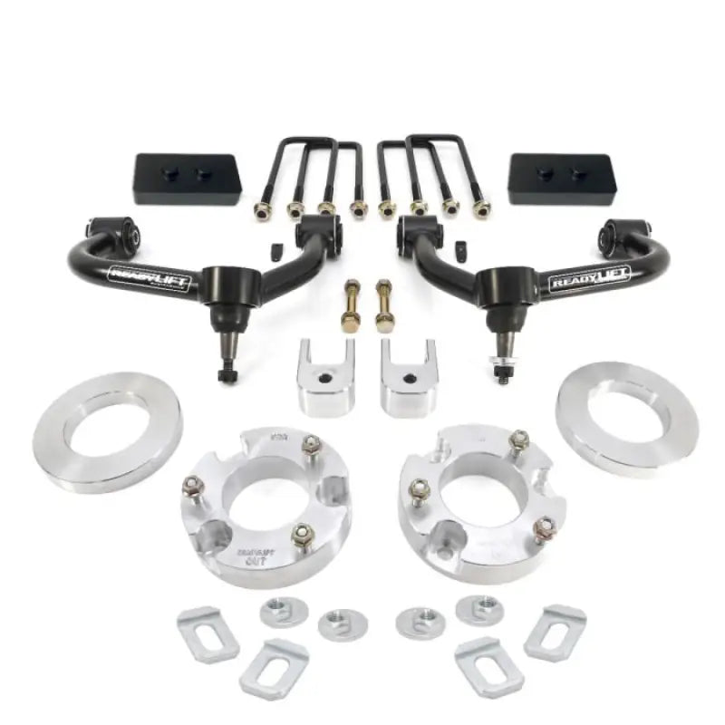 69-21352 Readylift SST Lift Kit; 3.5-inch lift for increased ground clearance, enhances vehicle appearance, easy installation, high-quality construction; ideal for RV, automotive, powersports, off-road, marine, exterior, truck accessories, interior, truck bed, RV parts; Suspension, AVADA - Best Sellers, Must Haves