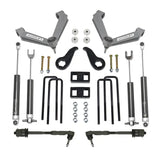 Truck suspension lift kit with Readylift 3.5 inch SST lift kit front and 2 inch R
