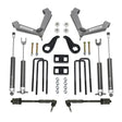 Truck suspension lift kit showcasing the 69-35140 Readylift SST lift kit for front and rear elevation