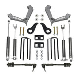 Truck suspension lift kit showcasing the 69-35140 Readylift SST lift kit for front and rear elevation