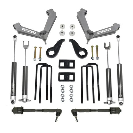 Truck suspension lift kit showcasing the 69-35140 Readylift SST lift kit for front and rear elevation
