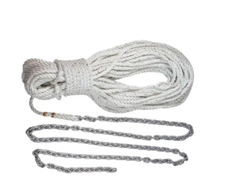 69000331 Lewmar Rode - 5’1/4’G4 100’1/2’ W 5/16’ - Boat Anchor