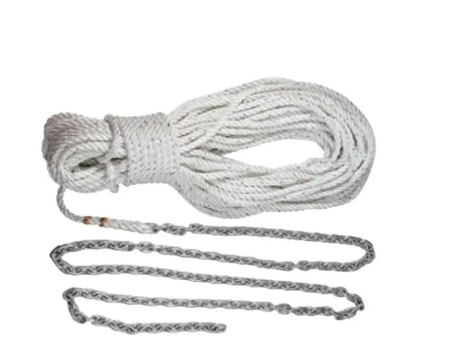 69000331 Lewmar Rode - 5’1/4’G4 100’1/2’ W 5/16’ - Boat Anchor