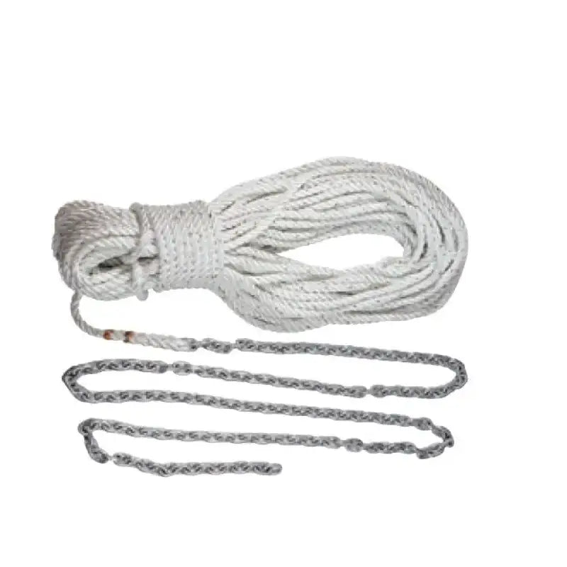 69000332 Lewmar Rode - 10’1/4’G4 150’1/2’Rope W-5/1 - Boat Anchor