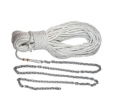 69000332 Lewmar Rode - 10’1/4’G4 150’1/2’Rope W-5/1 - Boat Anchor