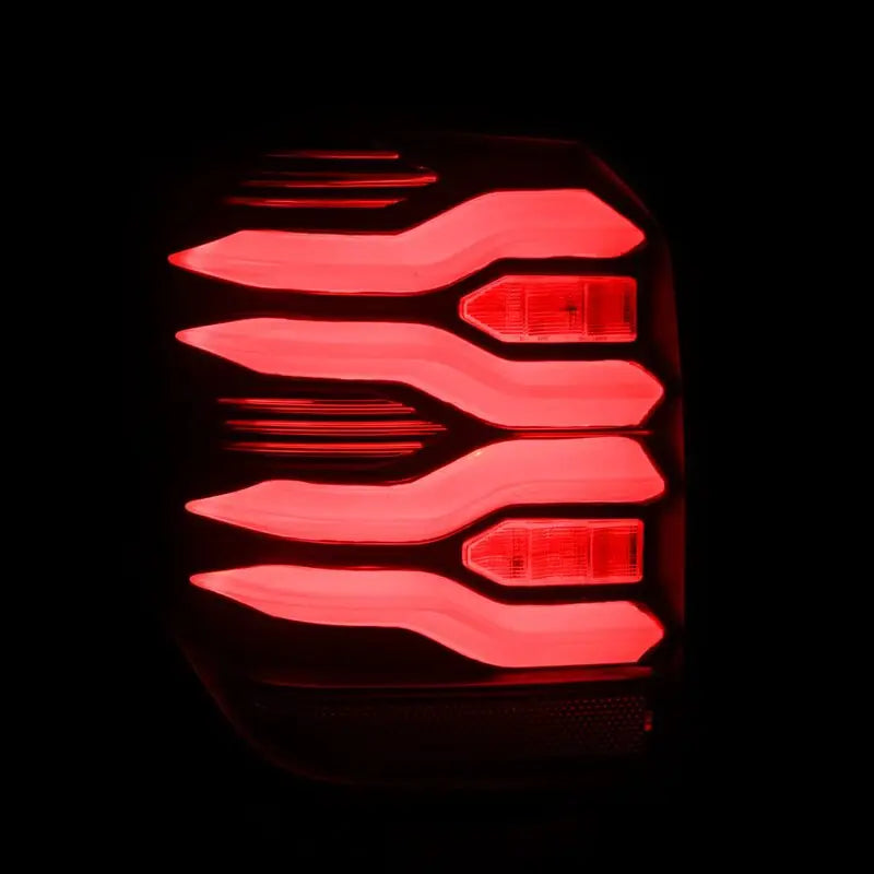 AlphaRex 690050 690050 AlphaRex 10-21 Toyota 4Runner LUXX LED Taillights Blk/Red w/Activ Light/Seq Signal