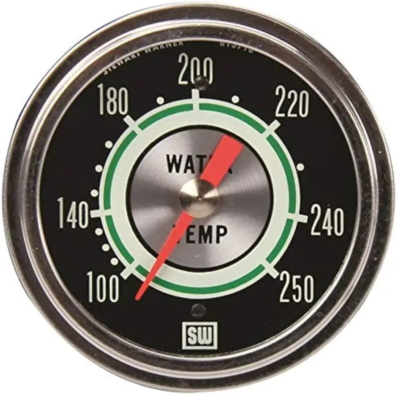 Water temperature gauge for 692H72 Stewart Warn 2-5/8 water temp 100-250F