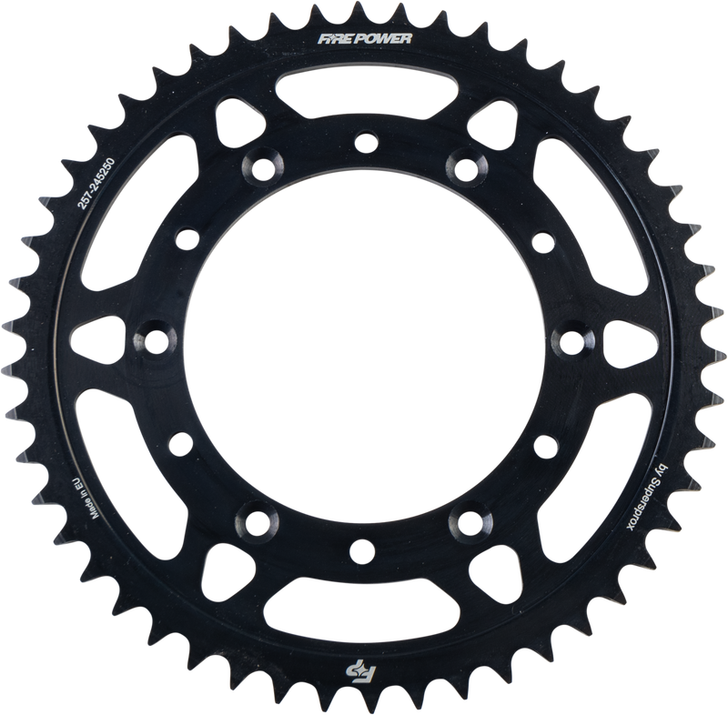 FPS-2452-50-BLK Fire Power Rear Sprocket Steel 50T Blk