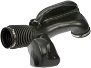 Black plastic air intake tube for Dorman Engine Air Intake Hose replacement