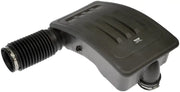 Black plastic air filter housing with corrugated intake hose for Dorman Intake Hose parts