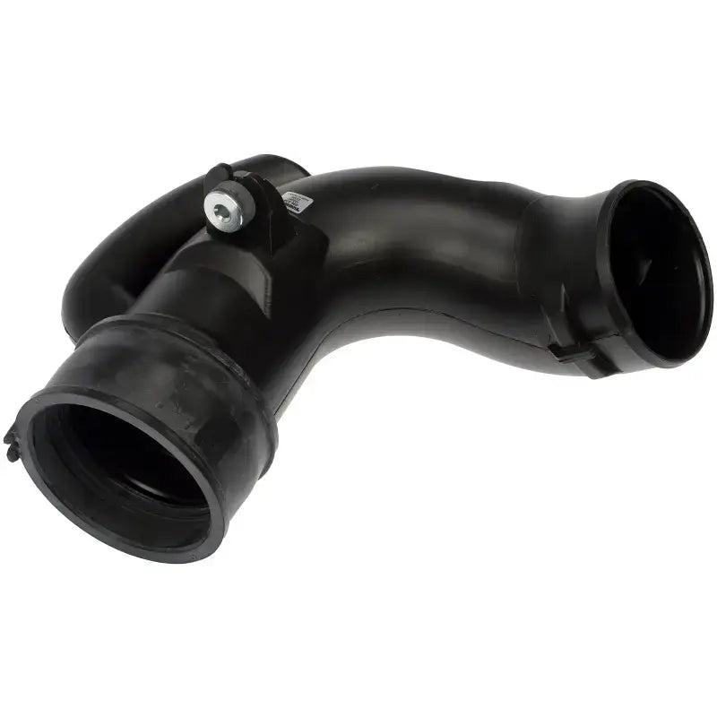Black plastic air intake hose for Dorman Air Intake Hose 696-538 replacing stock intake hose